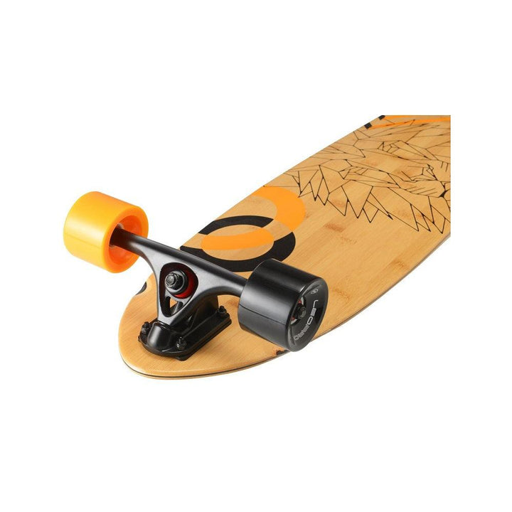 סקייטבורד לונגבורד במבוק  כחול/כתום- LEO PRO - צעצועים ילדים ודרקונים