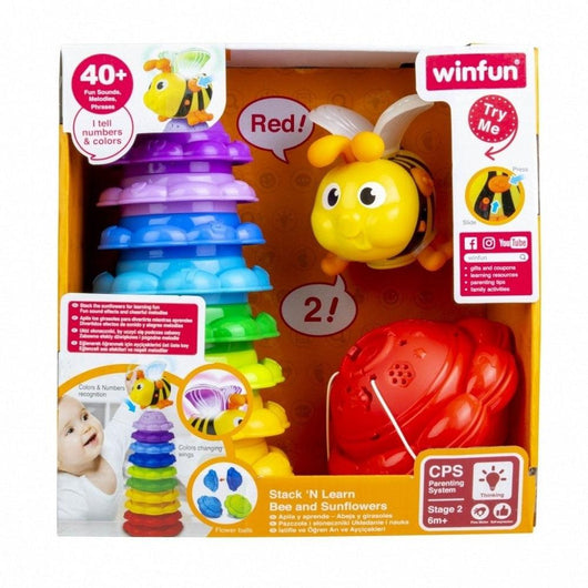 צעצוע אינטראקטיבי מאיה הדבורה החרוצה - WinFun - צעצועים ילדים ודרקונים