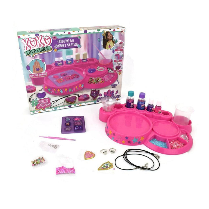 ערכה גדולה ליצירת תשכיטי קריסטלים XOXO - צעצועים ילדים ודרקונים