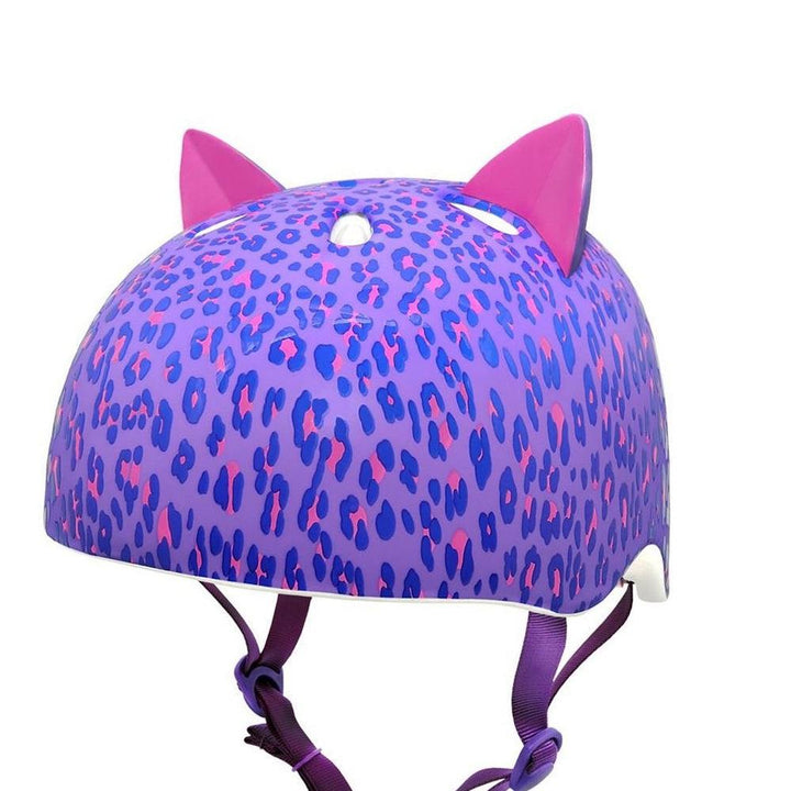 קסדה לראש חתול מנומר סגול מבית Raskullz - צעצועים ילדים ודרקונים