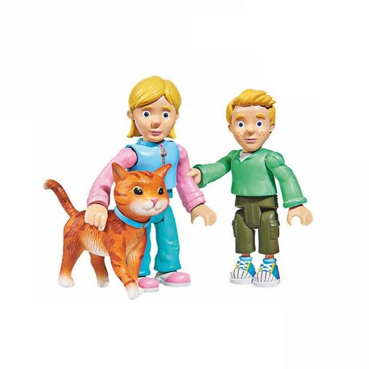 מארז שלוש דמויות - סמי הכבאי - צעצועים ילדים ודרקונים
