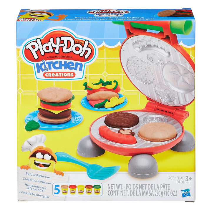 פליידו הכנת המבורגר - Play-Doh (Hasbro) - צעצועים ילדים ודרקונים