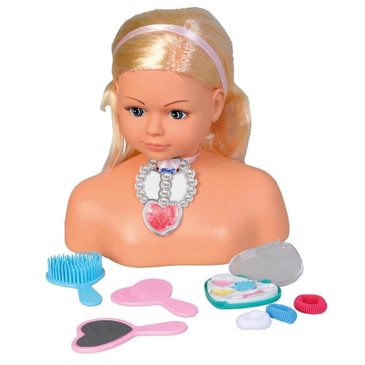 ראש בובה סנדרה - עיצוב תסרוקות - צעצועים ילדים ודרקונים