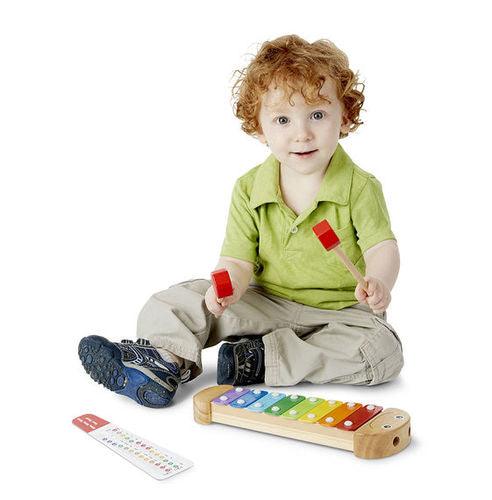 קסילופון זחל צבעוני מעץ מבית Melissa and Doug - צעצועים ילדים ודרקונים