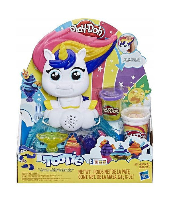 פליידו חד קרן סט גלידה - Play-Doh (Hasbro) - צעצועים ילדים ודרקונים