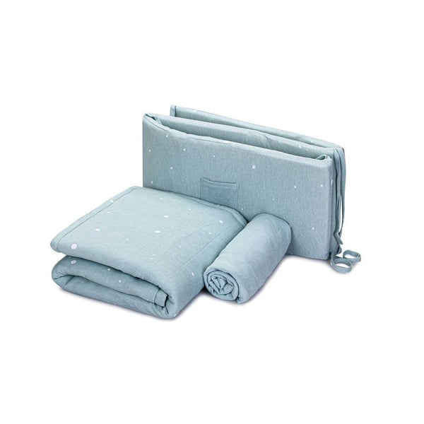 סט מצעים למיטת תינוק – גלקסי כחול Nino - צעצועים ילדים ודרקונים