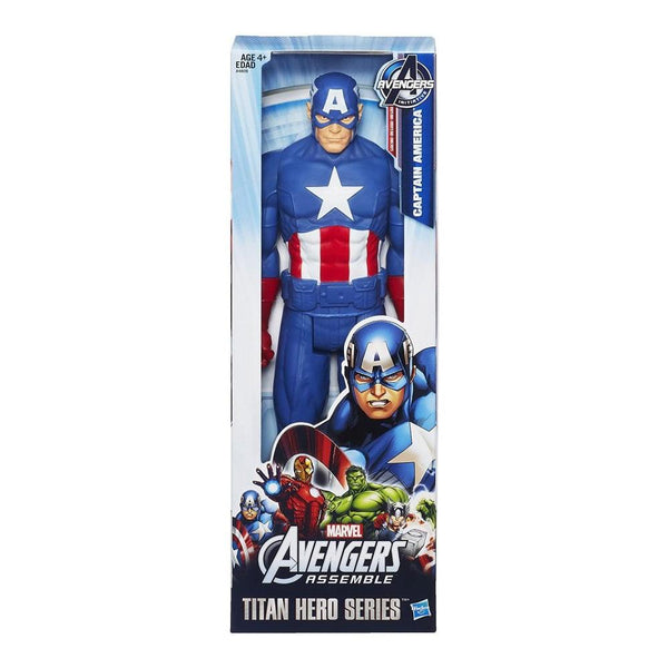 בובת קפטן אמריקה קלאסית בגובה 30 ס"מ - Hasbro - צעצועים ילדים ודרקונים