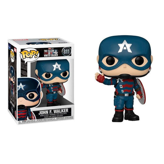 בובת פופ קפטן אמריקה ג'ון פ. וולקר - Funko Pop 811 Captain America John F. Walker - צעצועים ילדים ודרקונים