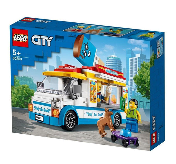 לגו 60253 משאית גלידה - Lego 60253 Ice-Cream Truck City - צעצועים ילדים ודרקונים