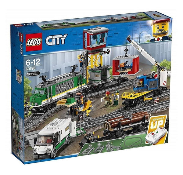 לגו 60198 רכבת משא על שלט - Lego 60198 Cargo Train City - צעצועים ילדים ודרקונים
