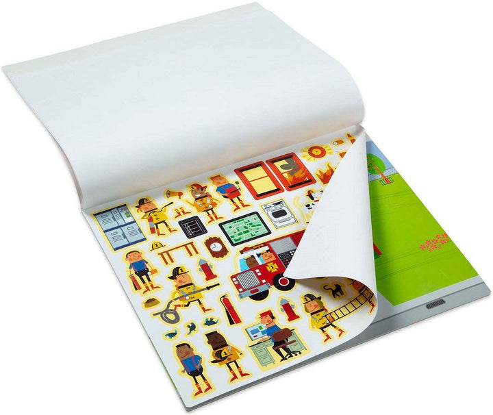 חוברת מדבקות העיר שלי מבית Melissa and Doug - צעצועים ילדים ודרקונים