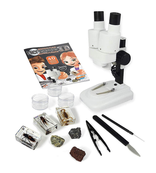 מיקרוסקופ 3D איכותי מבית Buki france - צעצועים ילדים ודרקונים