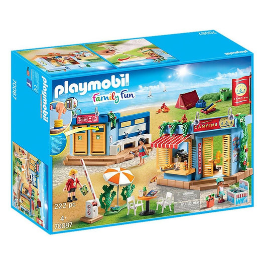 Playmobil פליימוביל 70087 אתר מחנאות גדול - 70087 - צעצועים ילדים ודרקונים