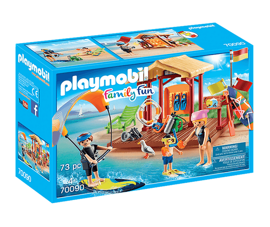 Playmobil פליימוביל 70090 שיעור ספורט מים - 70090 - צעצועים ילדים ודרקונים