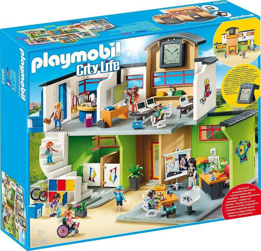 פליימוביל 9453 בית ספר - playmobil 9453 - צעצועים ילדים ודרקונים