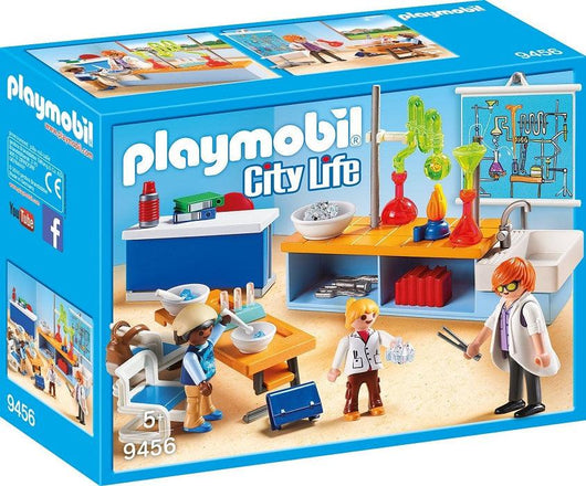 פליימוביל 9456 כיתת כימיה - playmobil 9456 - צעצועים ילדים ודרקונים