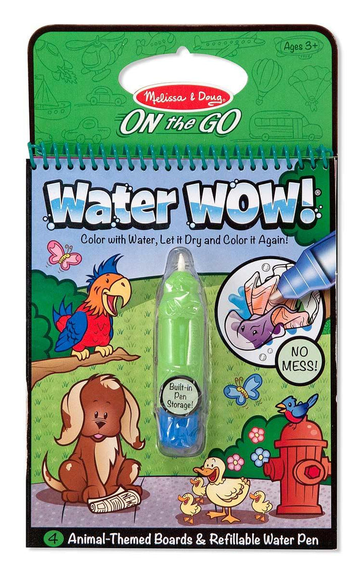 חוברת טוש מים חיות מבית Melissa and Doug - צעצועים ילדים ודרקונים
